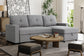 MASON 2-PC PULL OUT SECTIONAL