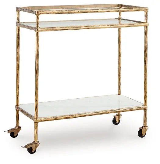 Plattfield Bar Cart Premier Furniture & Mattress