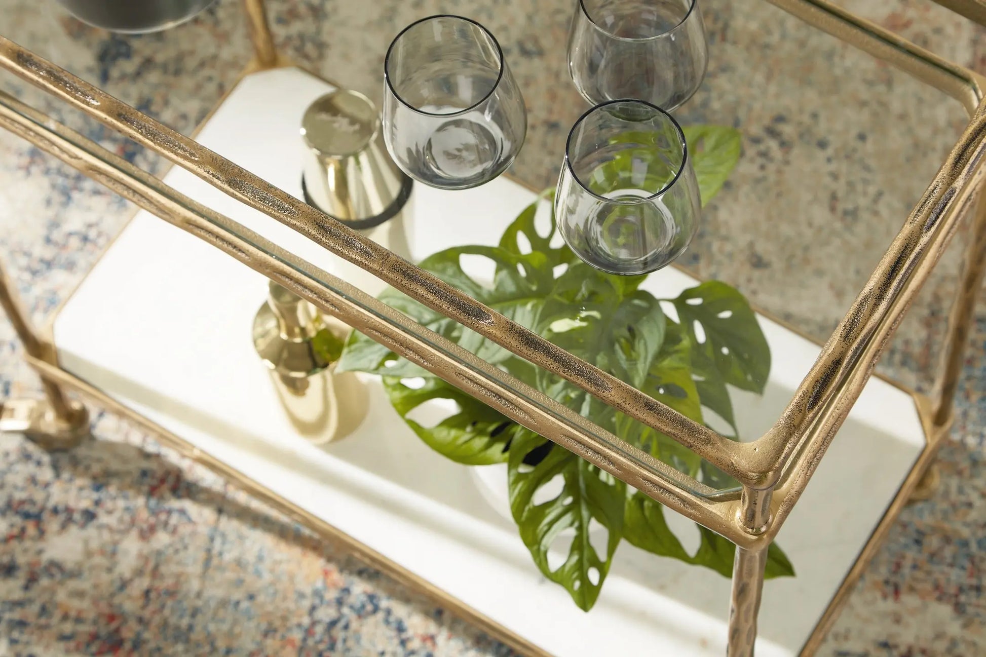 Plattfield Bar Cart Premier Furniture & Mattress