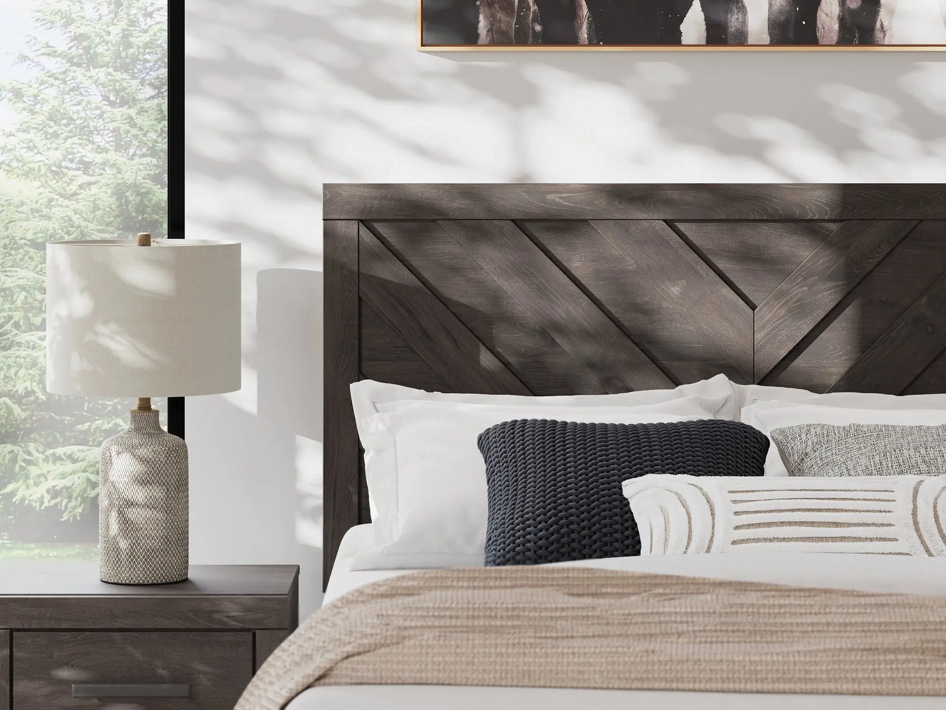 Prendonea Panel Bed Premier Furniture & Mattress