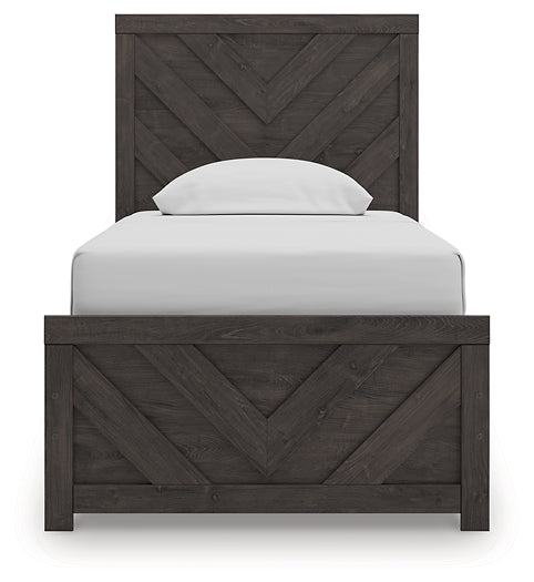 Prendonea Panel Bed Premier Furniture & Mattress