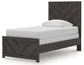 Prendonea Panel Bed Premier Furniture & Mattress