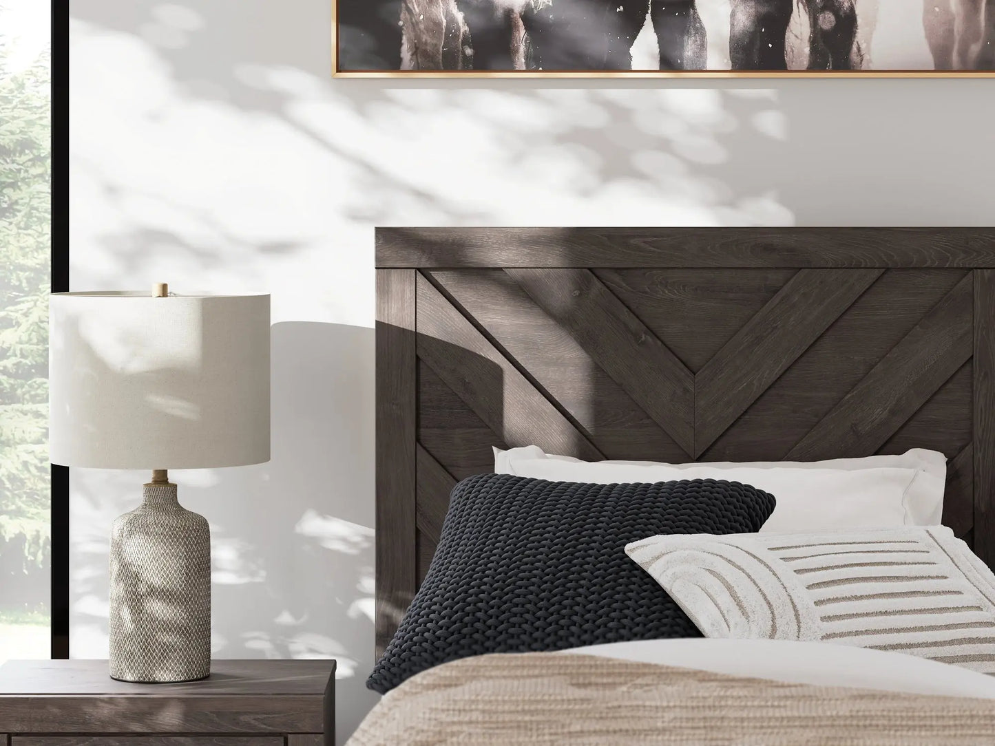 Prendonea Panel Bed Premier Furniture & Mattress