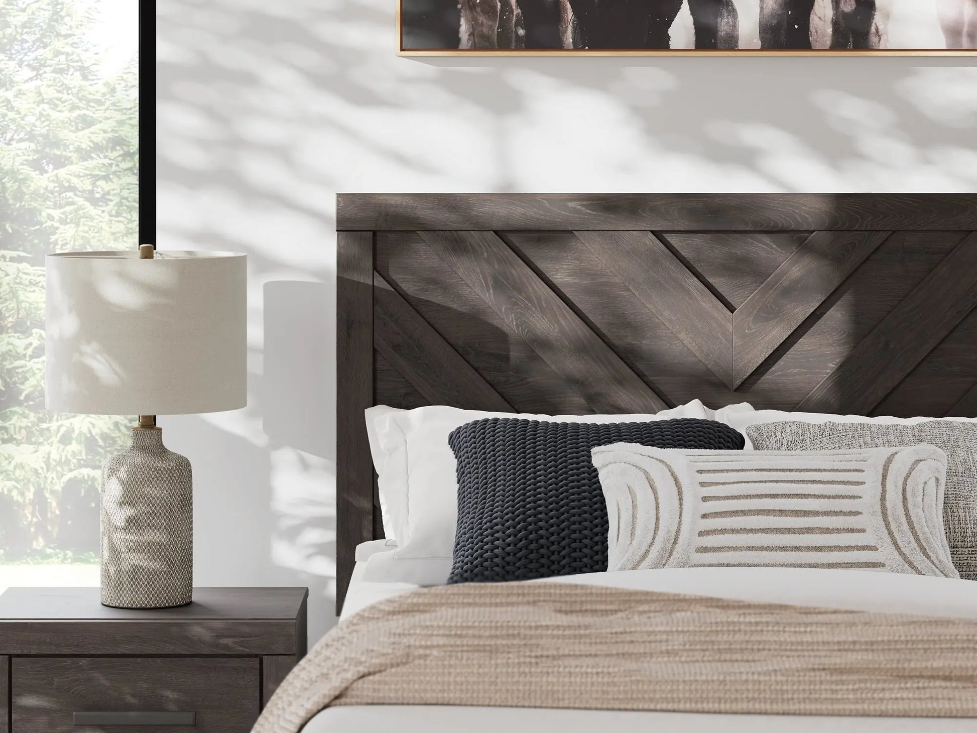 Prendonea Panel Bed Premier Furniture & Mattress