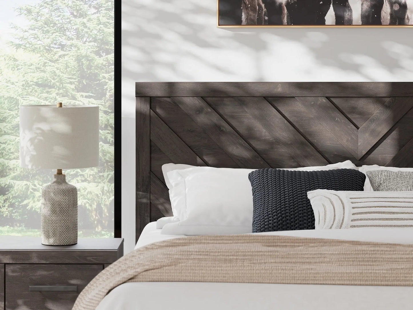Prendonea Panel Bed Premier Furniture & Mattress