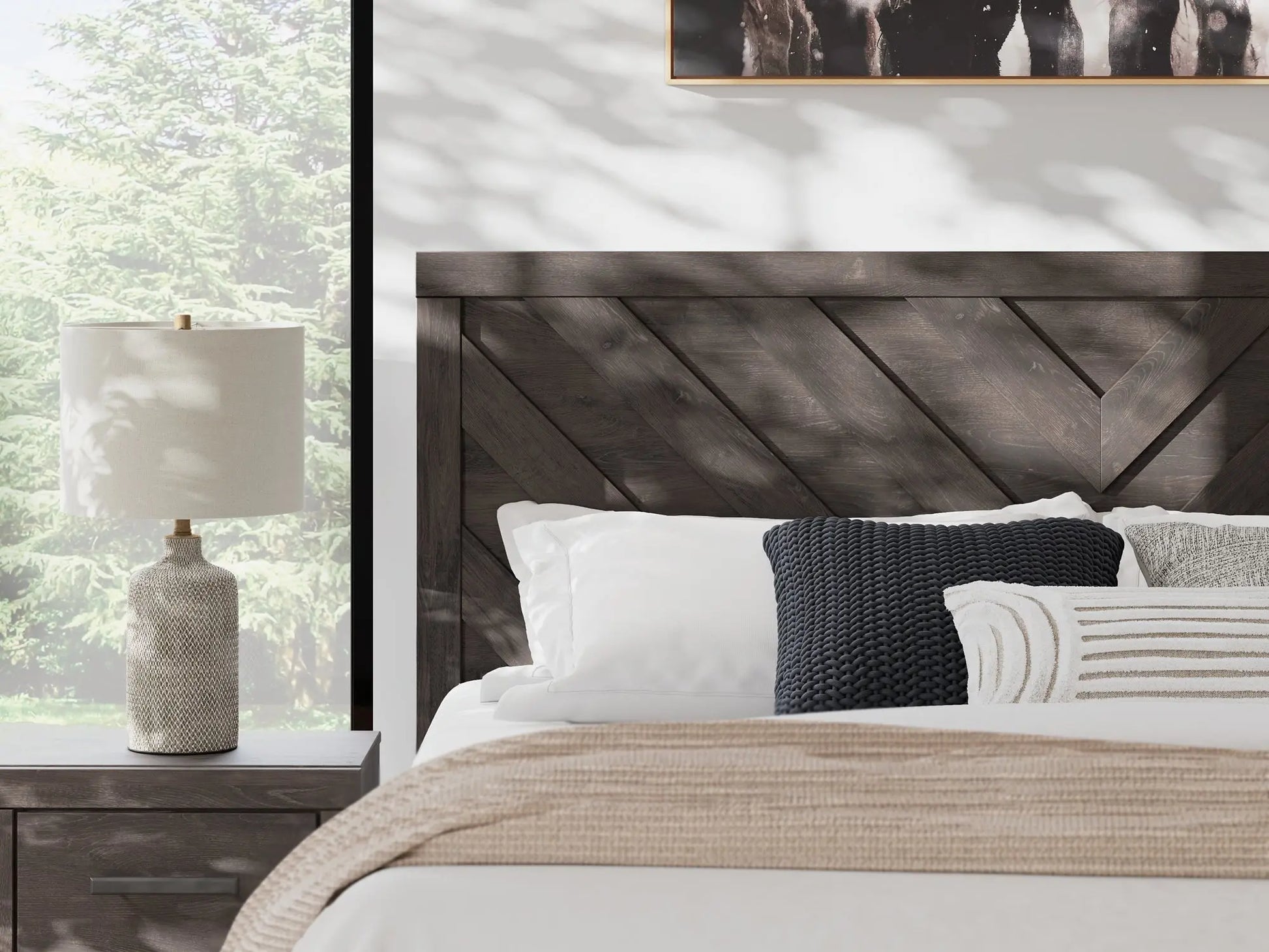 Prendonea Panel Bed Premier Furniture & Mattress