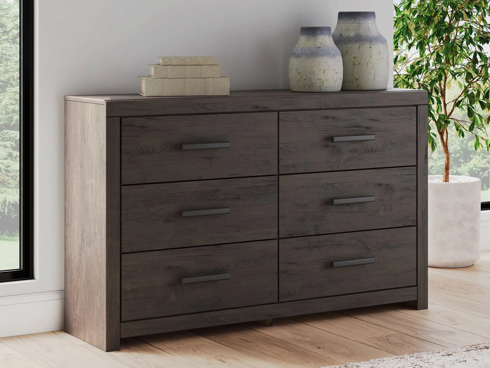 Prendonea Six Drawer Dresser Premier Furniture & Mattress