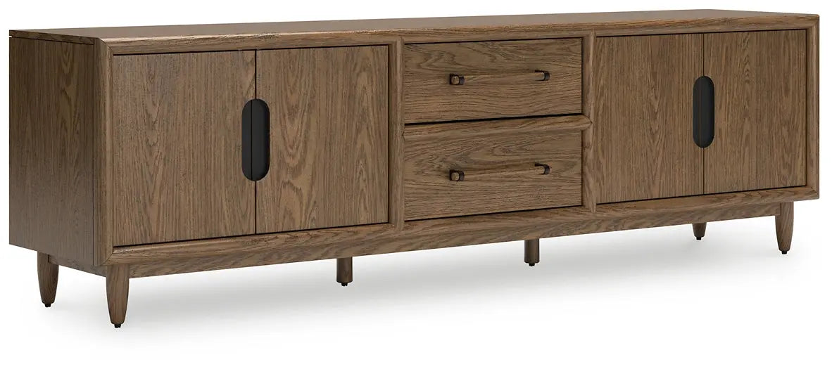 Roanhowe Extra Large TV Stand Premier Furniture & Mattress