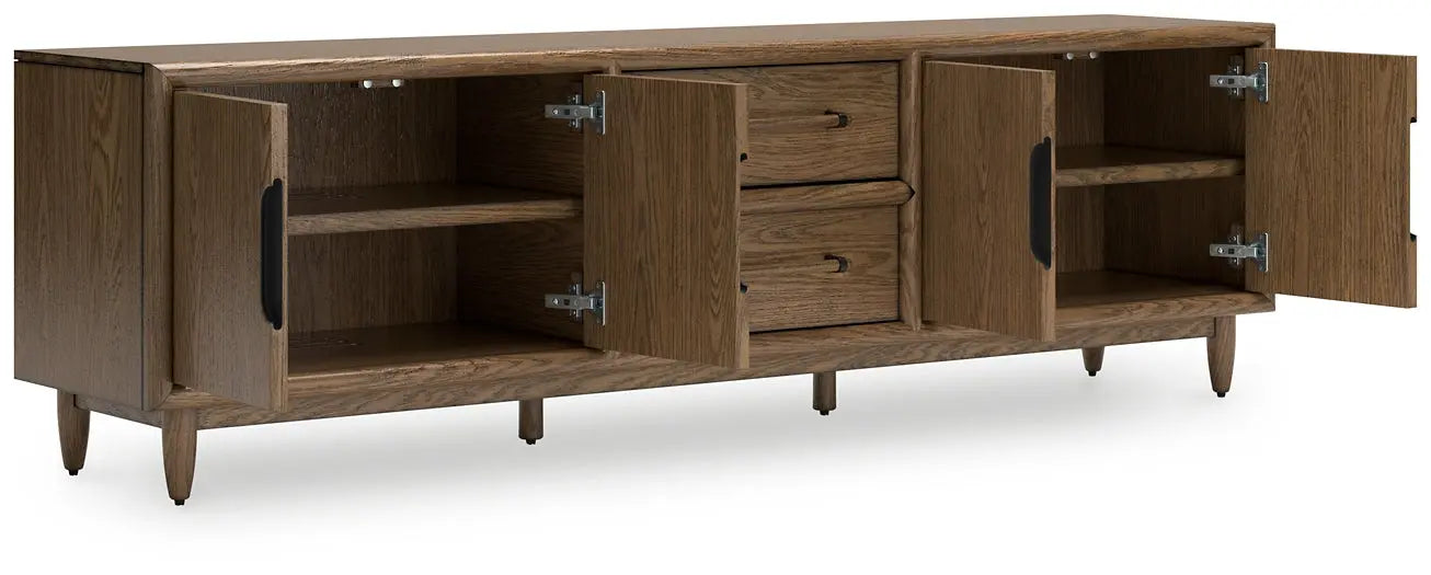 Roanhowe Extra Large TV Stand Premier Furniture & Mattress