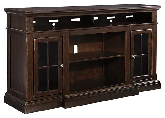 Roddinton XL TV Stand w/Fireplace Option Premier Furniture & Mattress