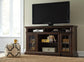 Roddinton XL TV Stand w/Fireplace Option Premier Furniture & Mattress