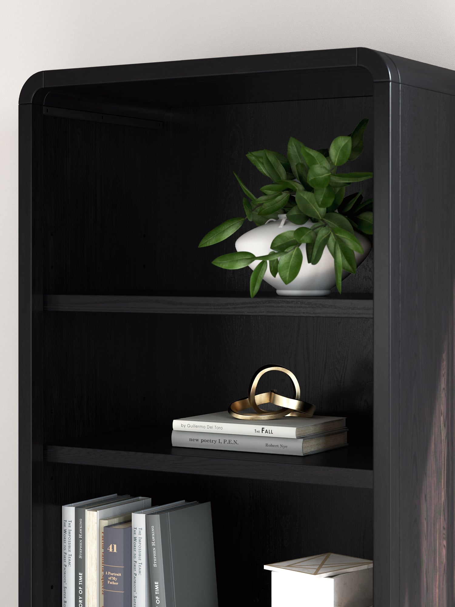 Rowanbeck Large Bookcase Premier Furniture & Mattress