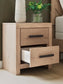 Sanginlane Two Drawer Night Stand Premier Furniture & Mattress