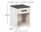 Shawburn One Drawer Night Stand Premier Furniture & Mattress