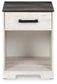 Shawburn One Drawer Night Stand Premier Furniture & Mattress