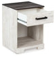 Shawburn One Drawer Night Stand Premier Furniture & Mattress