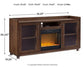 Starmore 70" TV Stand with Electric Fireplace - Premier Furniture & Mattress