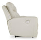 Mindanao PWR REC Loveseat/CON/ADJ HDRST- Coconut Color