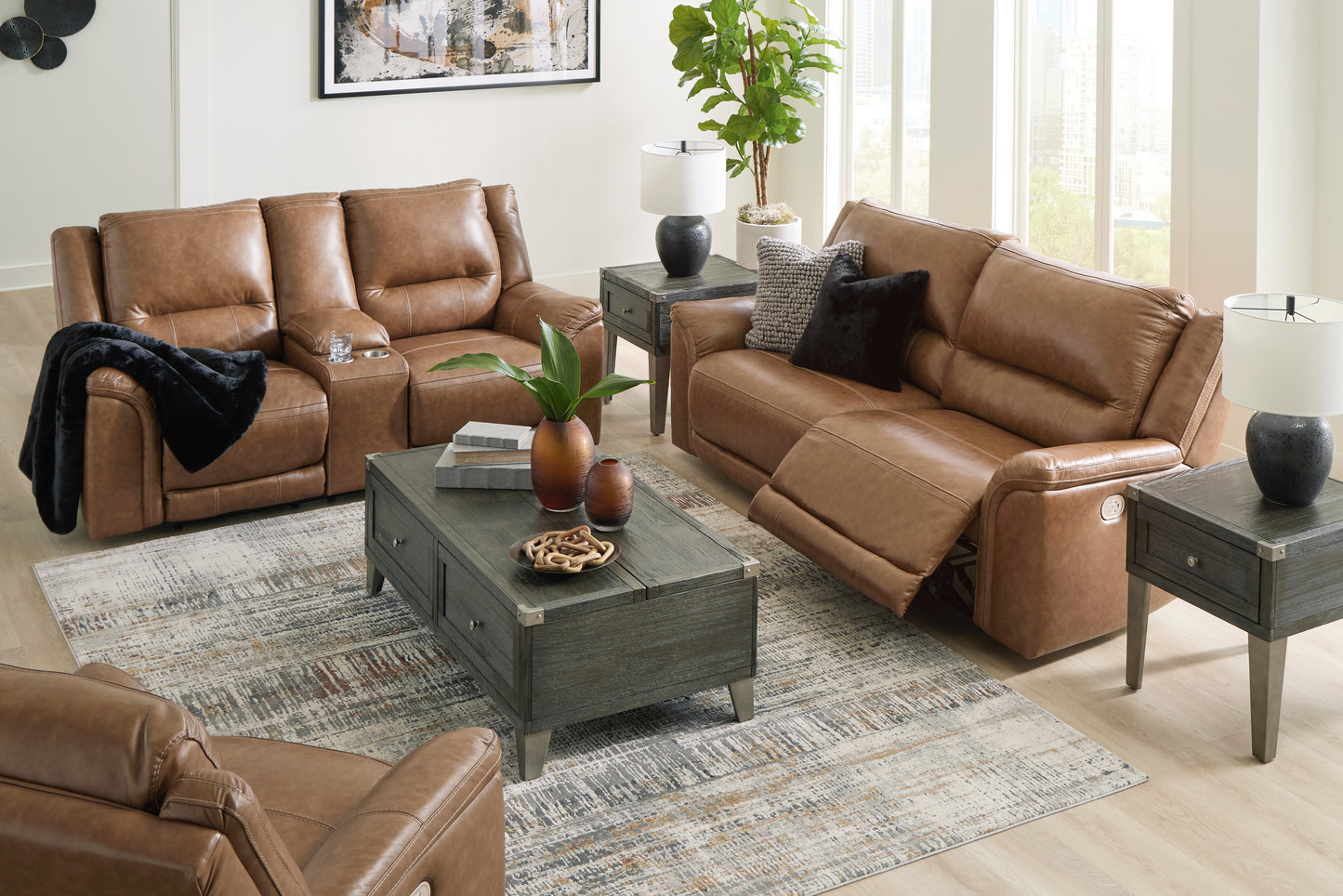 Trasimeno 2 Seat PWR REC Sofa ADJ HDREST