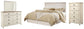 Willowton / Panel Headboard With Mirrored Dresser And Chest - Premier Furniture & Mattress