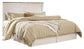 Willowton / Panel Headboard With Mirrored Dresser And Chest - Premier Furniture & Mattress