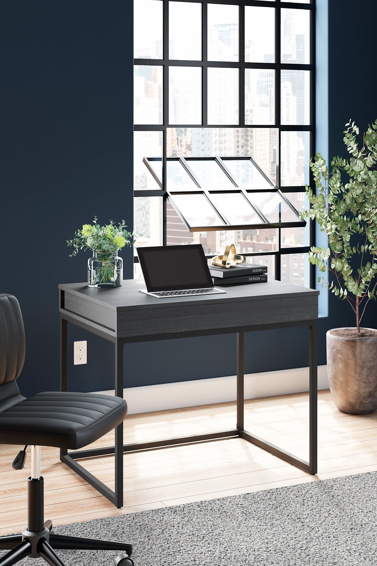 Yarlow Home Office Lift Top Desk Premier Furniture & Mattress