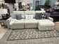 AUSTIN 3 PC POWER SLIDER WITH STORAGE CHAISE