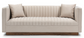 Wallace Sofa w/Wooden Base