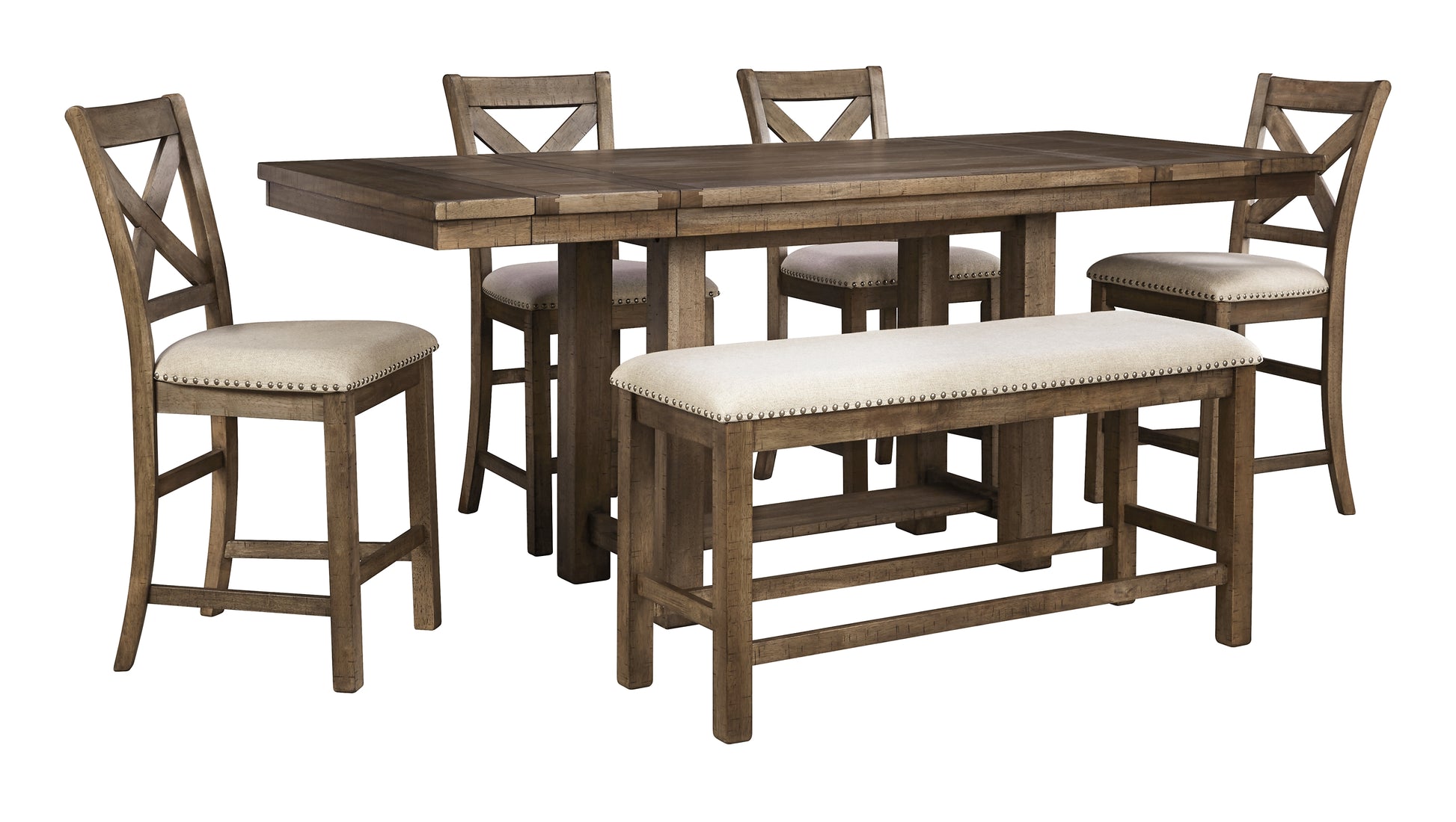 Moriville RECT DRM Counter EXT Table - Premier Furniture & Mattress