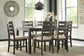 Rokane Dining Room Table Set (7/CN) - Premier Furniture & Mattress