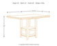 Ralene RECT DRM Counter EXT Table - Premier Furniture & Mattress