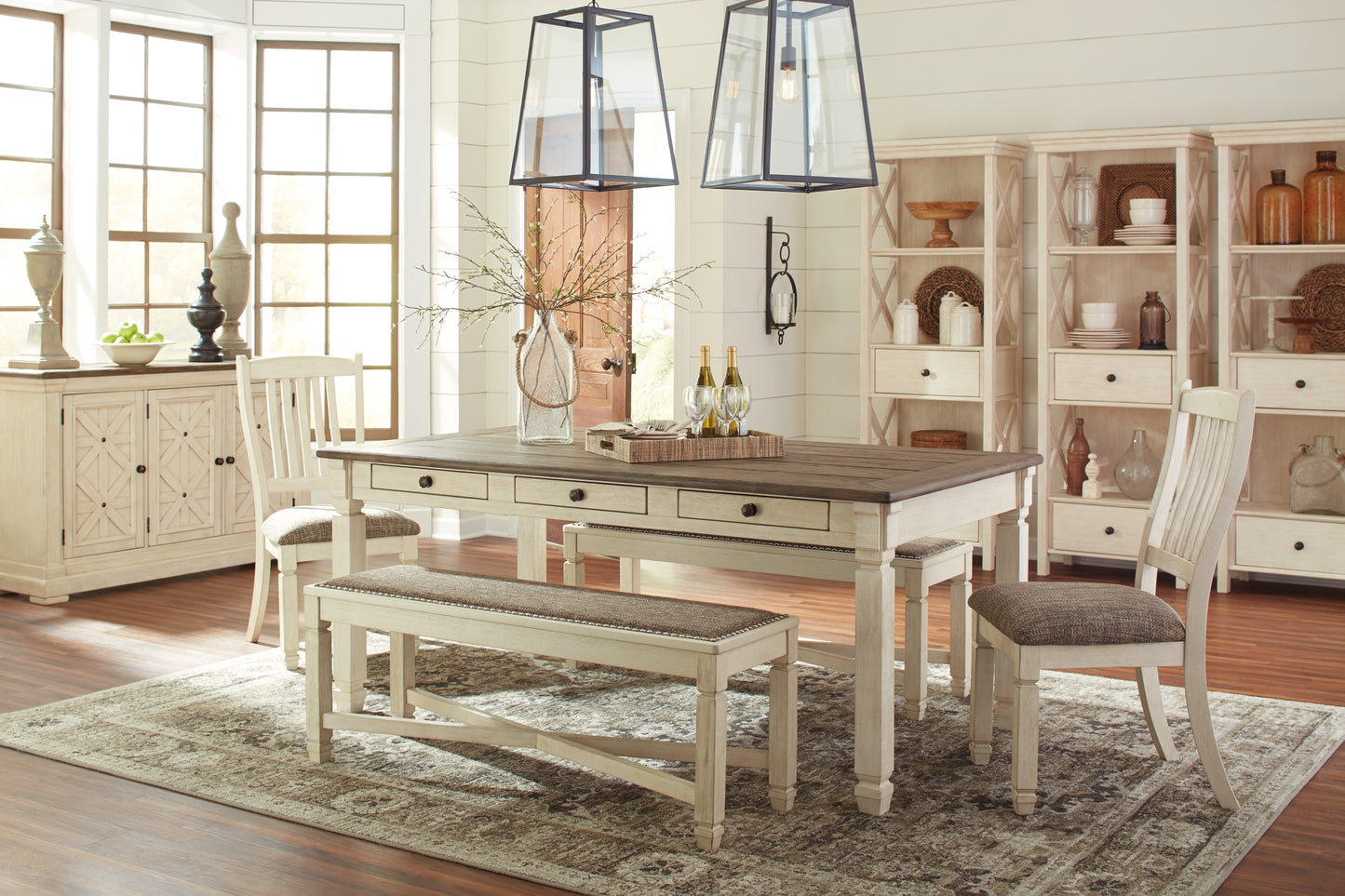 Bolanburg Rectangular Dining Room Table - Premier Furniture & Mattress