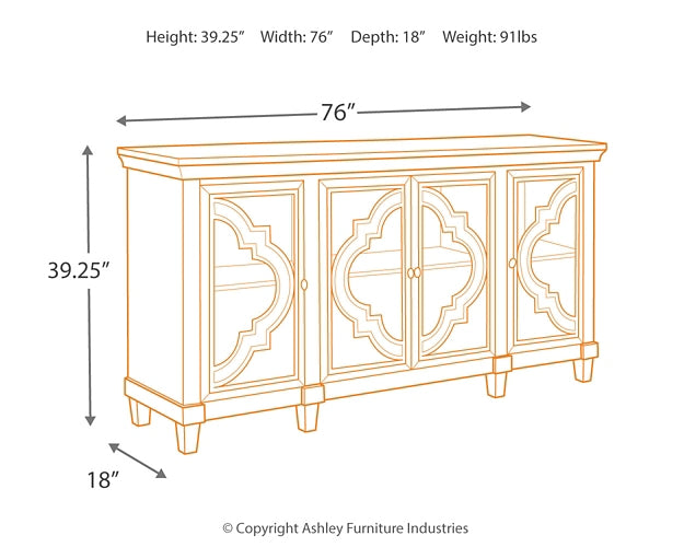 Fossil Ridge Accent Cabinet - Premier Furniture & Mattress