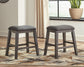 Caitbrook Upholstered Stool (2/CN) - Premier Furniture & Mattress