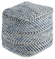Chevron Pouf - Premier Furniture & Mattress