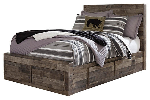Derekson Panel Bed With 6 Storage Drawers - Premier Furniture & Mattress