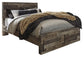 Derekson Panel Bed With 2 Storage Drawers - Premier Furniture & Mattress