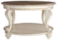 Realyn Oval Cocktail Table - Premier Furniture & Mattress