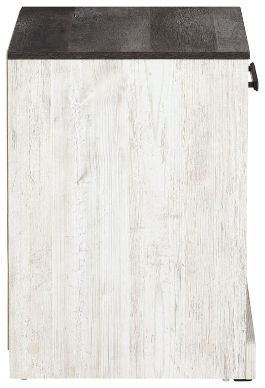 Shawburn One Drawer Night Stand - Premier Furniture & Mattress