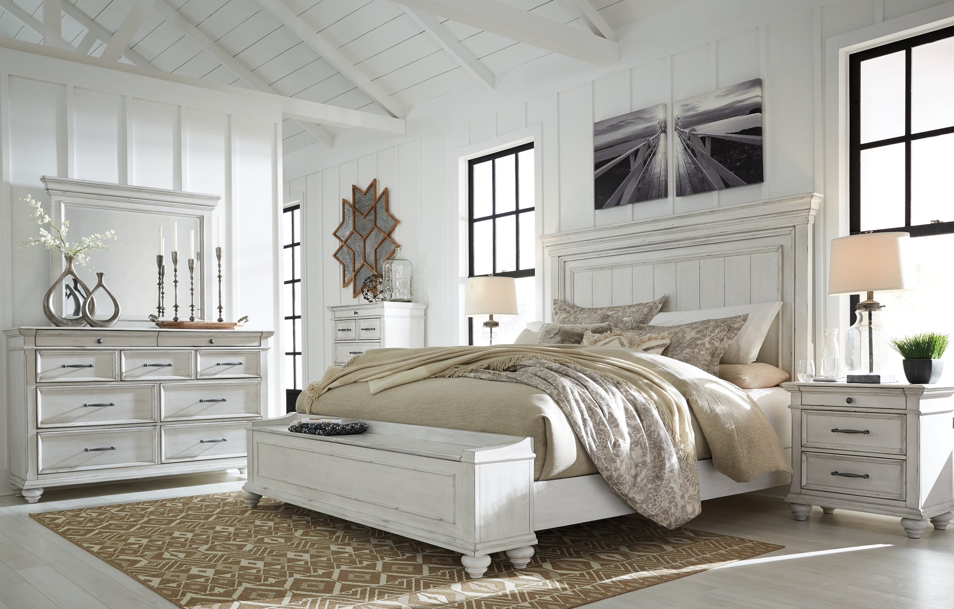 Kanwyn Panel Bed - Premier Furniture & Mattress