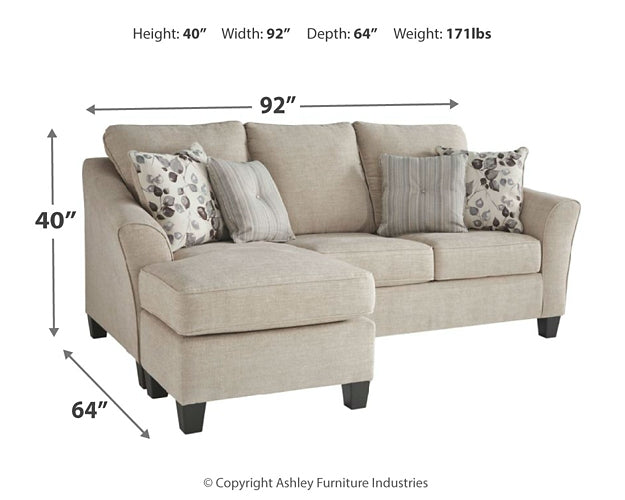 Abney Sofa Chaise - Premier Furniture & Mattress