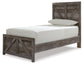 Wynnlow Crossbuck Panel Bed - Premier Furniture & Mattress