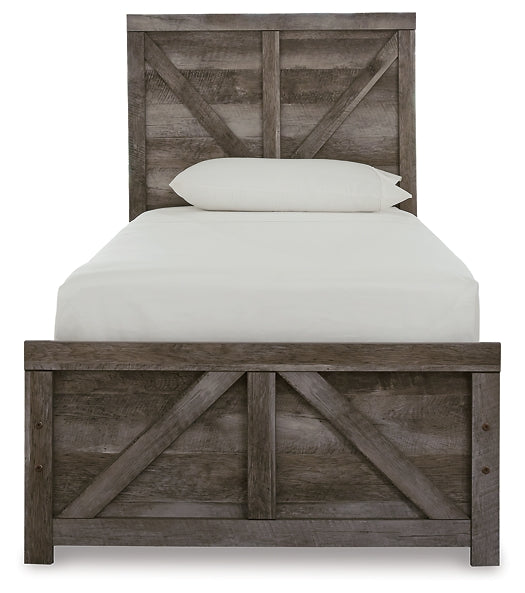 Wynnlow Crossbuck Panel Bed - Premier Furniture & Mattress