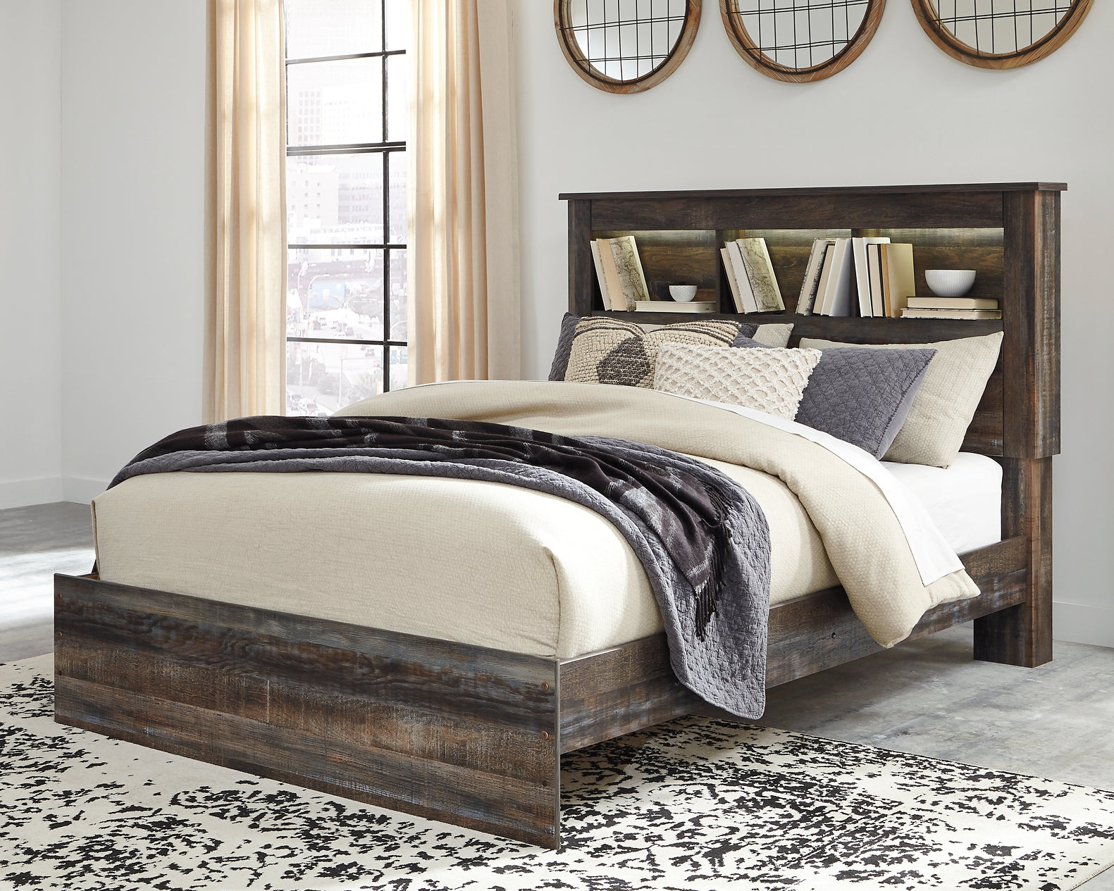 Drystan Bookcase Bed - Premier Furniture & Mattress