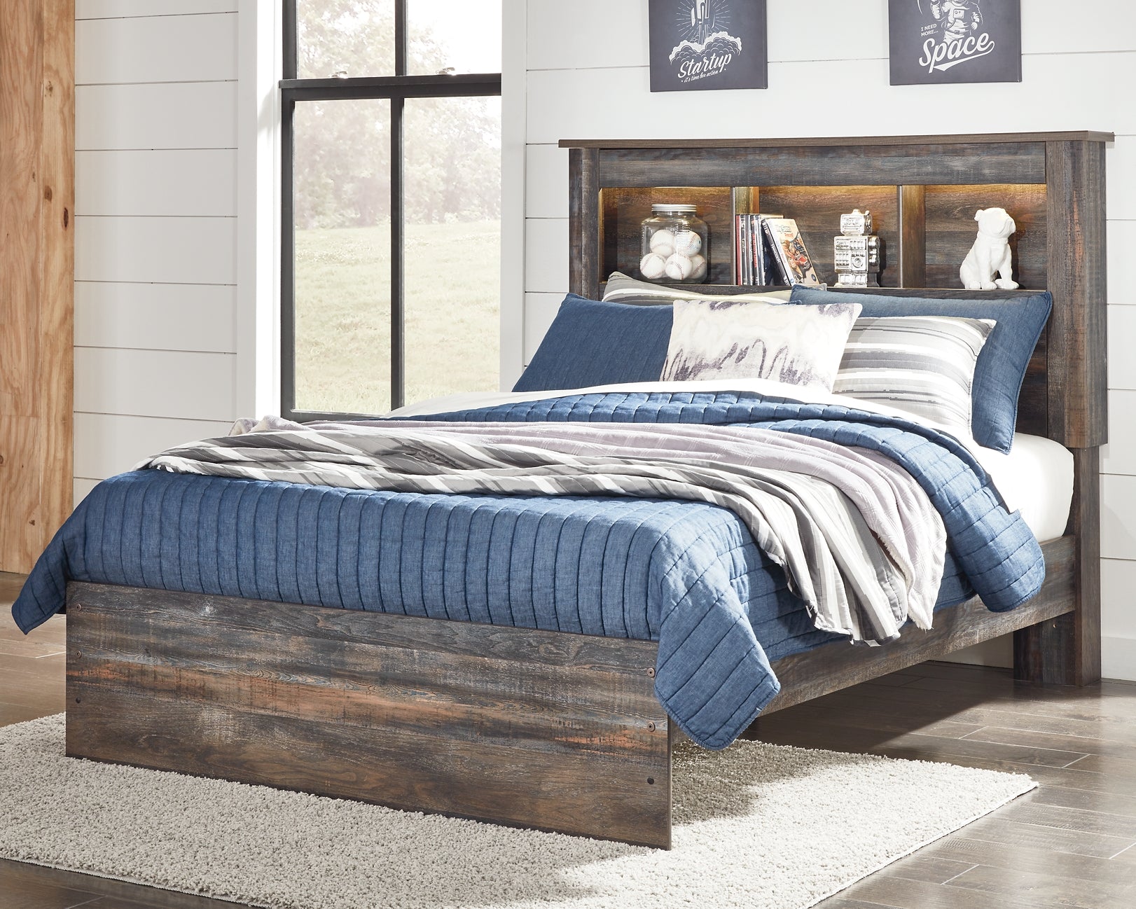 Drystan Bookcase Bed - Premier Furniture & Mattress