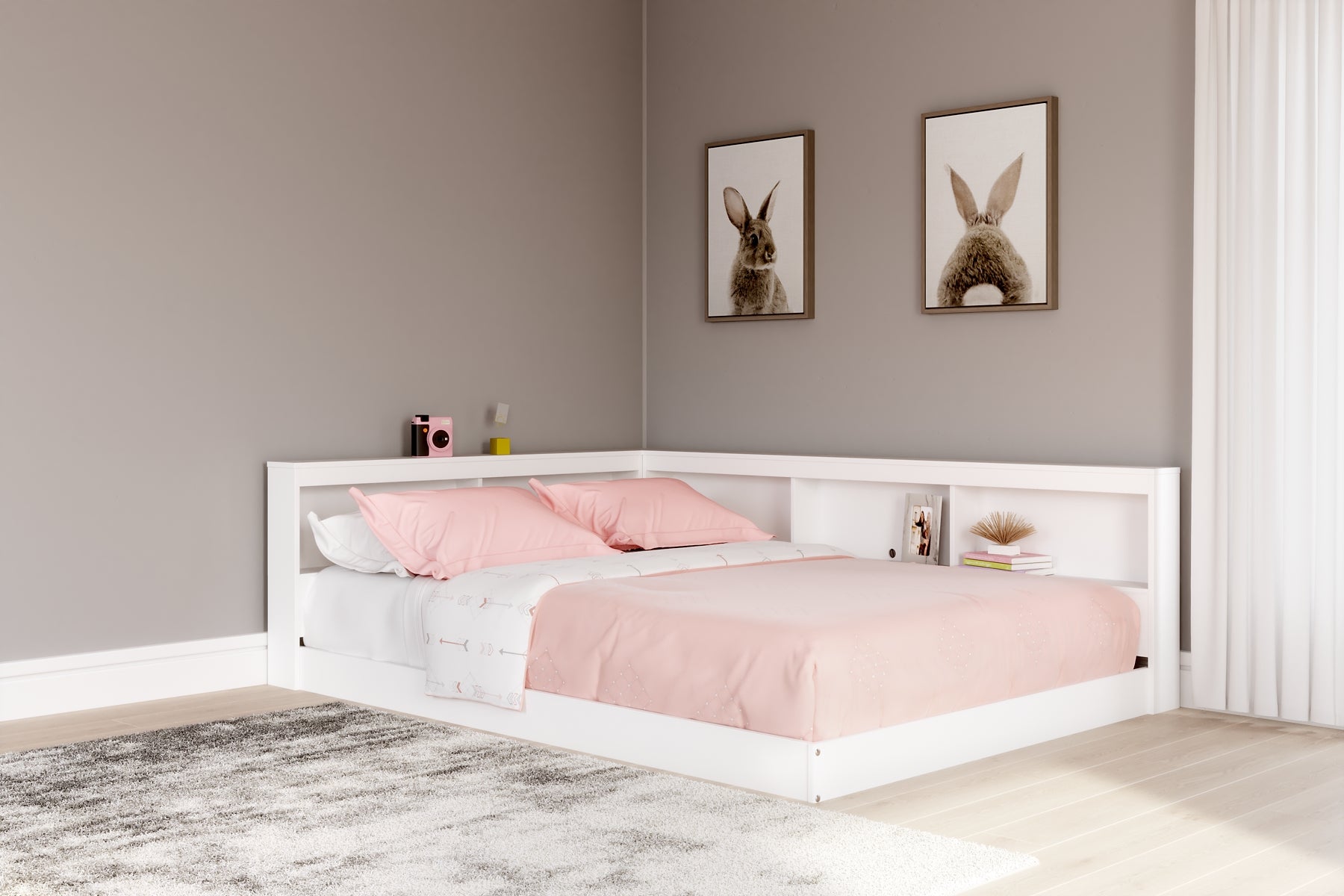 Piperton Bookcase Storage Bed - Premier Furniture & Mattress