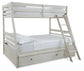 Robbinsdale Twin over Full Bunk Bed with Storage - Premier Furniture & Mattress