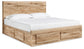 Hyanna Panel Storage Bed With 1 Under Bed Storage Drawer - Premier Furniture & Mattress