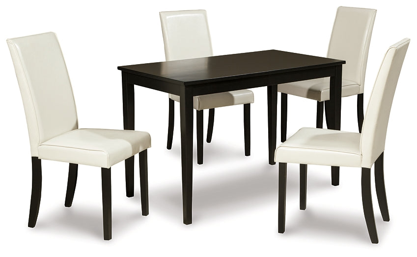 Kimonte Dining Table and 4 Chairs - Premier Furniture & Mattress