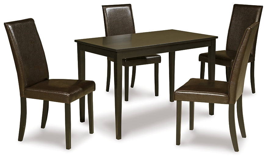 Kimonte Dining Table and 4 Chairs - Premier Furniture & Mattress